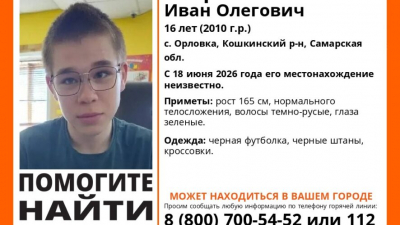 В Татарстане ищут подростка из Самары, пропавшего месяц назад 17/07/2026 &ndash; Новости