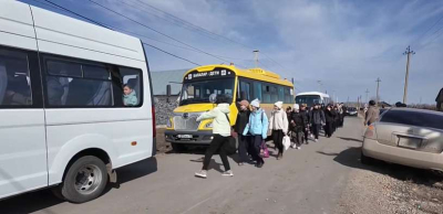 Дети ушли, чтобы вернуться в новую школу