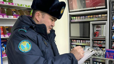 Рейды в Астане: выявлены факты незаконной торговли некурительными табачными изделиями