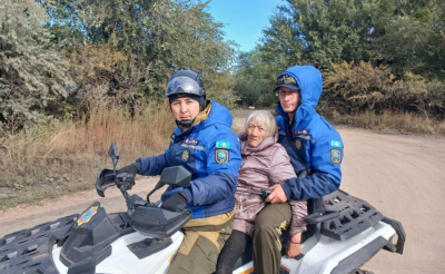 Пожилую женщину искали сутки в Карагандинской области