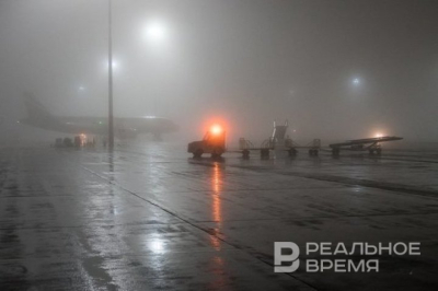В аэропорту Казани самолет А320 выкатился за пределы летного поля
