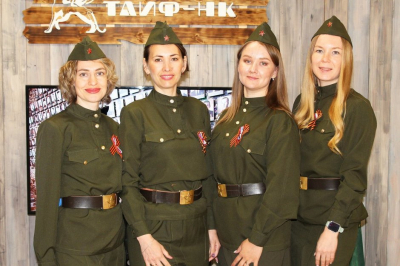 АО &laquo;ТАИФ-НК&raquo; присоединилось к Всероссийской акции &laquo;Георгиевская ленточка&raquo;
