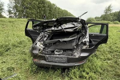 В Татарстане при опрокидывании автомобиля погибла 66-летняя женщина