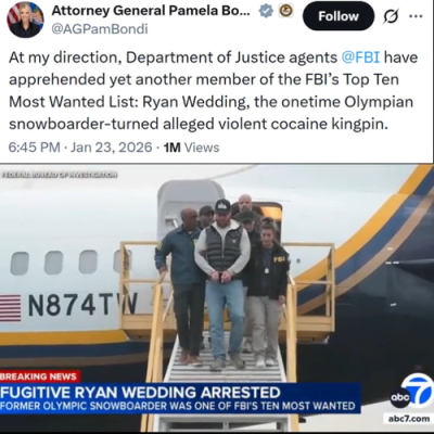 Личная победа ФБР: арестован наркобарон из списка самых разыскиваемых, бывший олимпиец