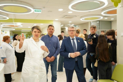 В Казани десант &laquo;Единой России&raquo; ознакомился с работой нового филиала детской поликлиники