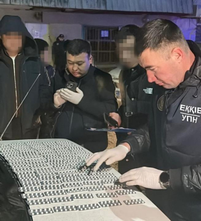 Более 2400 таблеток трамадола изъяли у жителя Туркестанской области