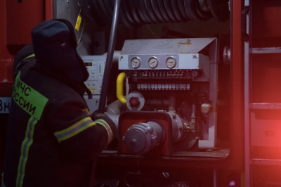 В&nbsp;Туапсе горит НПЗ после падения обломков дронов