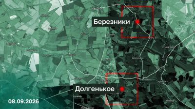 Российские военные освободили Долгенькое и Березники в Харьковской области