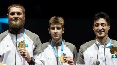 Сборная Казахстана по фехтованию завоевала &laquo;золото&raquo; на Исламских играх
