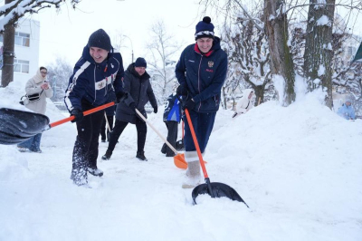 Мордовия дала отпор снежной стихии: глава региона встал во главе масштабной уборки