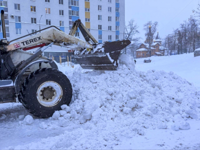 Коммунальщики Рязани перешли на усиленный режим работы из-за снегопадов