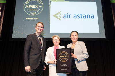 Air Astana стала лучшей в Центральной Азии